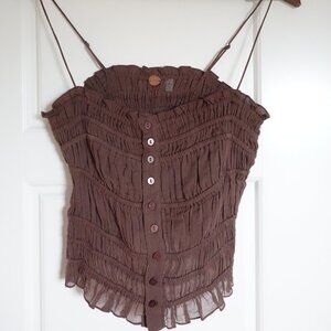 Free People Meridien Corset Top